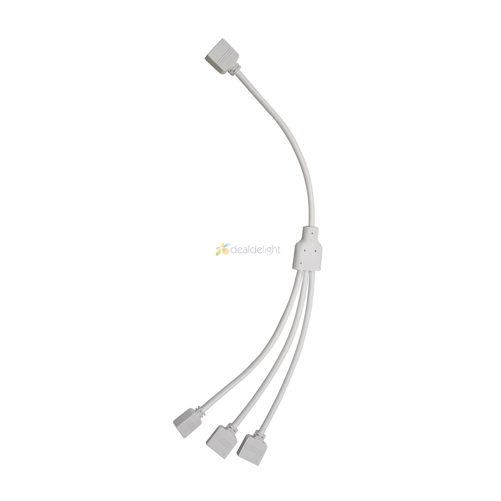 Connecteur séparateur RGBCCT 1 à 2 1 à 3 1 à 4 femelle à femelle, 6 broches, 2.0mm, câble pour bande lumineuse RGB + CCT: 6 Pin 1 to 3