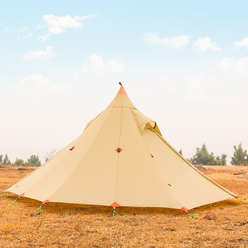 ASTAGEAR-tienda de campaña ultraligera de nailon, 2 lados, 20D, piramidal ASTA, para exteriores, 1/2 personas, 2 capas, 3 estaciones