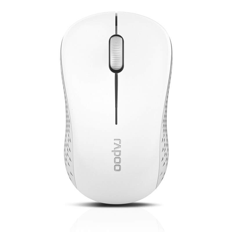 Rapoo – commutateur de souris sans fil M160G multi, silencieux, 3 appareils avec 1300DPI, Bluetooth 3.0/4.0 RF 2.4GHz, pour ordinateur portable,: WHITE