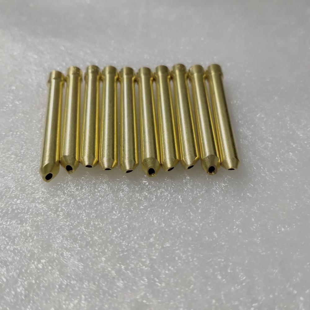 10PCS Wedge Tig Collet 50MM Length Argon Welding Consumable Tungsten Electrode Collet For WP17/18/26 Torch