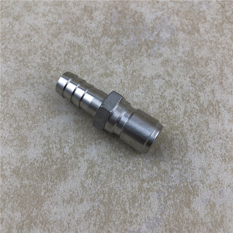 Stainless Female Quick Disconnect Set, Homebrew Fitting, 1/2"barb and 1/2"NPT beer Quick Disconnect for home brewring