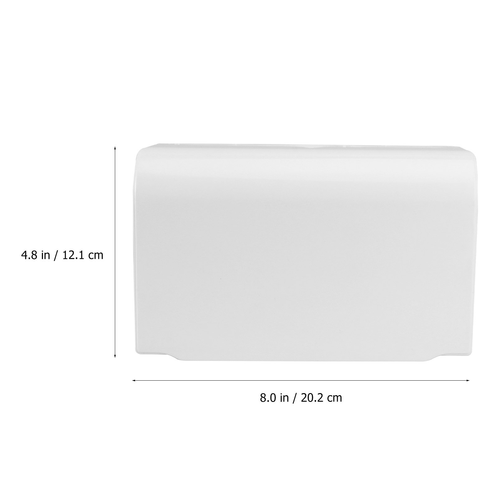 1PC Splash-proof Double-position Socket Cover Adhesive Type Switch Socket Cover