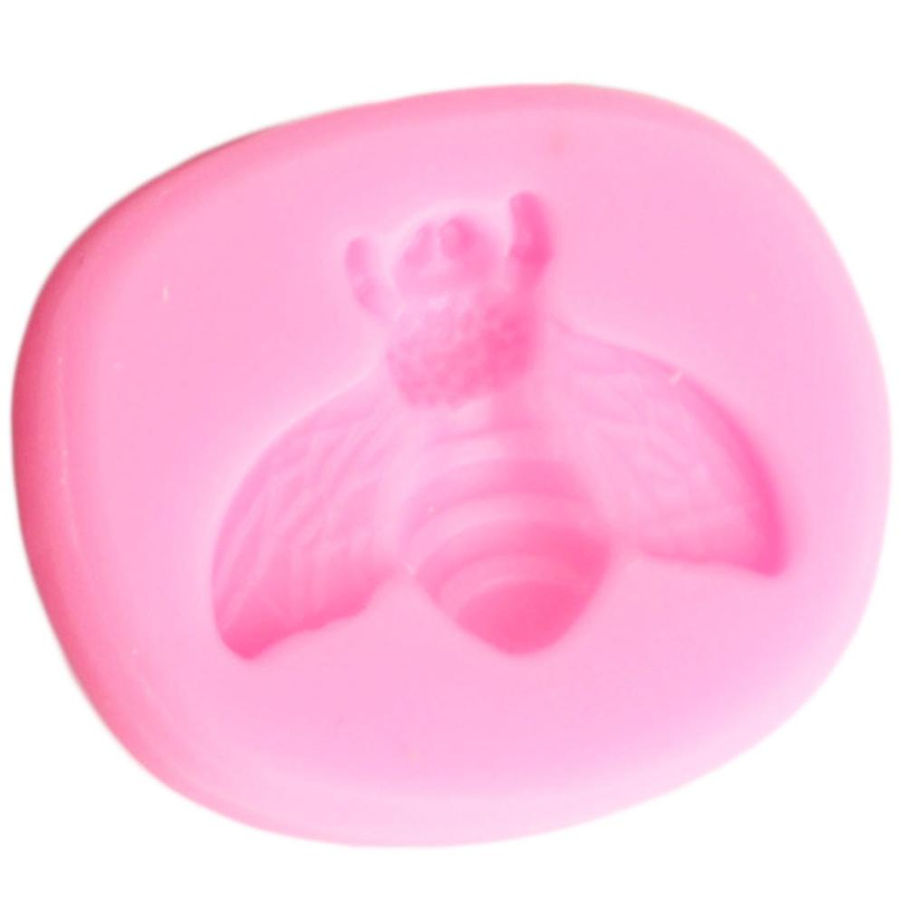 3D Bumble Bee Silicone Molds Insect Bug Candy Chocolate Fondant Mold DIY Party Cake Decorating Tools Resin Clay Soap Moulds