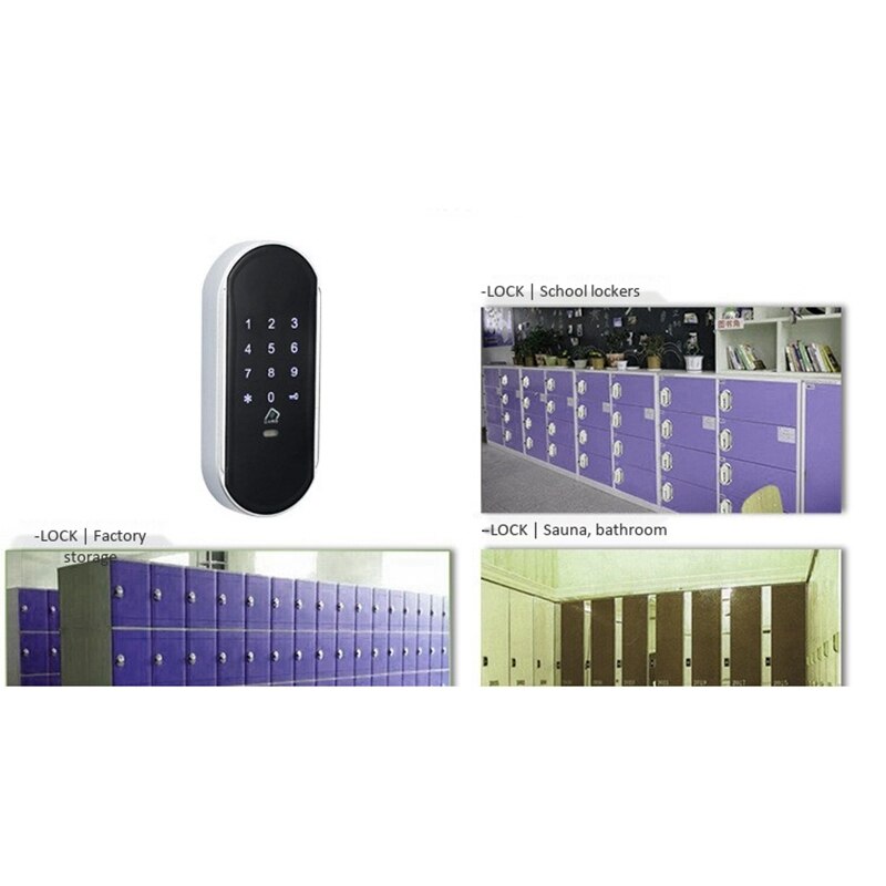 Ligent Elektronische Code Inductie Lock Sauna Sauna Gym Locker Inductie Code Lock Elektronische Code Lock