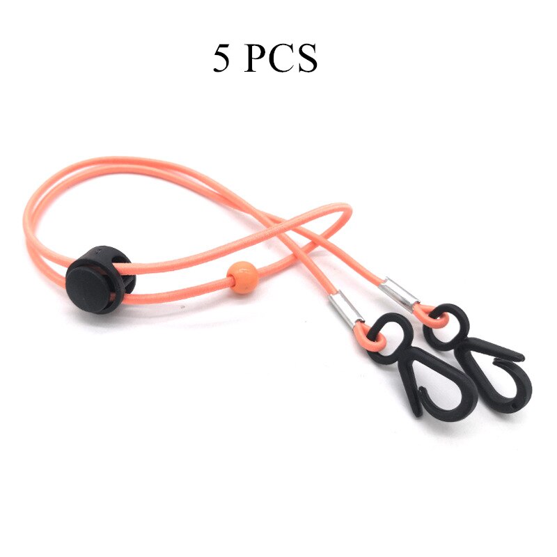 Einstellbare Maske Verlängerung Gesicht Maske Lanyard Handliche & Bequem Sicherheit Maske Rest & Ohr Halter Seil Hängen Auf Neck String: 08 5PC