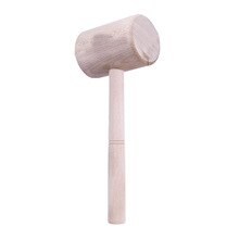 MAZO PARA tallado de madera de haya, martillo perforador para artesanía de cuero, madera de haya bien equilibrada, para carpintería, 225mm
