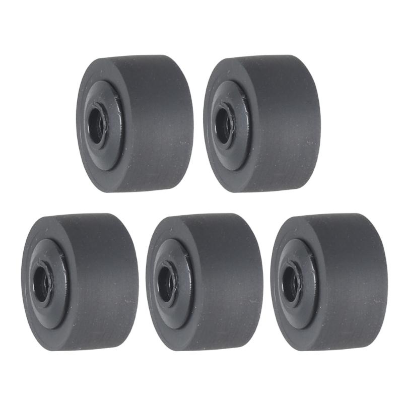 Cartucho de cinta de prensa para coche, Cassette estéreo con movimiento de goma, rueda de cubierta, grabadora de Radio y Audio, 13mm x 8x2, 5 piezas: Azul cielo