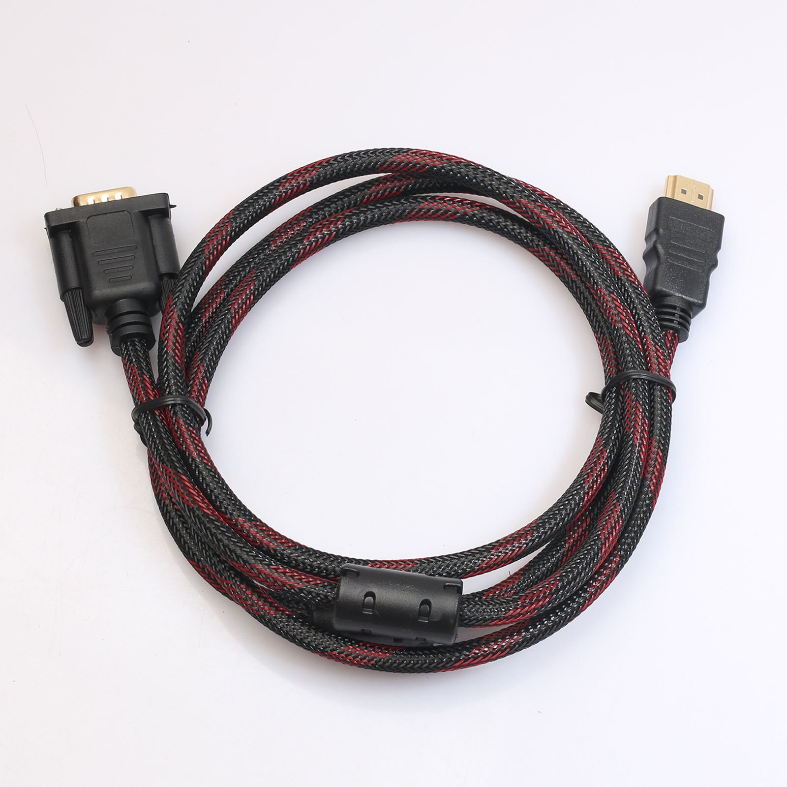 1080p HDMI Male to VGA Male Adapter Converter Cable 15 Pin For PC HDTV DVD 1.5M