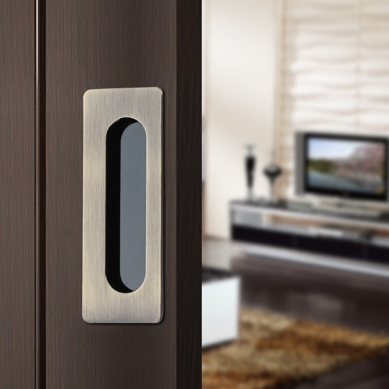 Modern Flush Embed Knobs Kitchen Cabinet Cupboard Door Drawer Nightstand Hidden Handles Wardrobe Sliding Recessed Pulls: 8