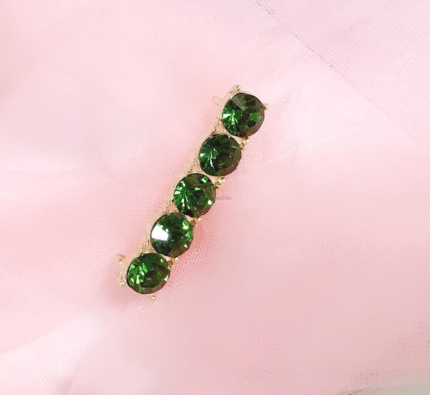 Turnschuhe Schnürsenkel Dekoration Metall Schnürsenkel Schnalle Perle Schuhe Charme Zubehör Glänzenden Strass Frauen schnürsenkel Dekorative: y6 green