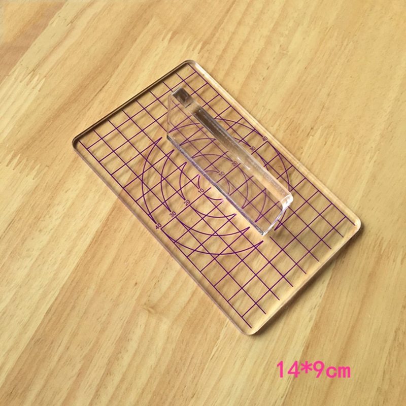 Outils de plaque en argile Ultra légère | Timbre Transparent, pression argile boue Ultra-légère outils de jeu alimentaire perles de frottement, outil bricolage plaque à pression