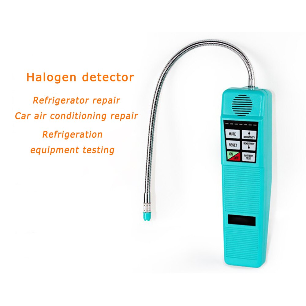 Portable Electronic Leak Detector Halogen Leak Detection Tool Refrigerant Leak Detector For Automobile Air Conditioner