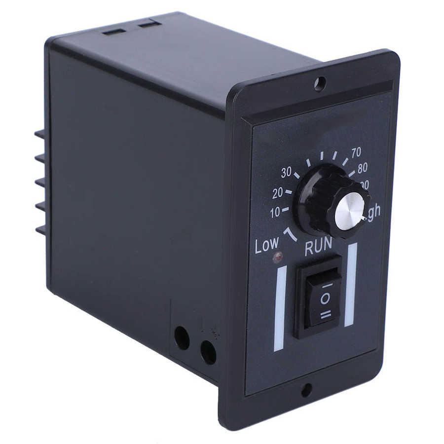 DC Brush Motor Speed Controller DC 12-48V CW Stop CCW Speed Regulator Short Circuit Protection Rate Reduction Motor Governor