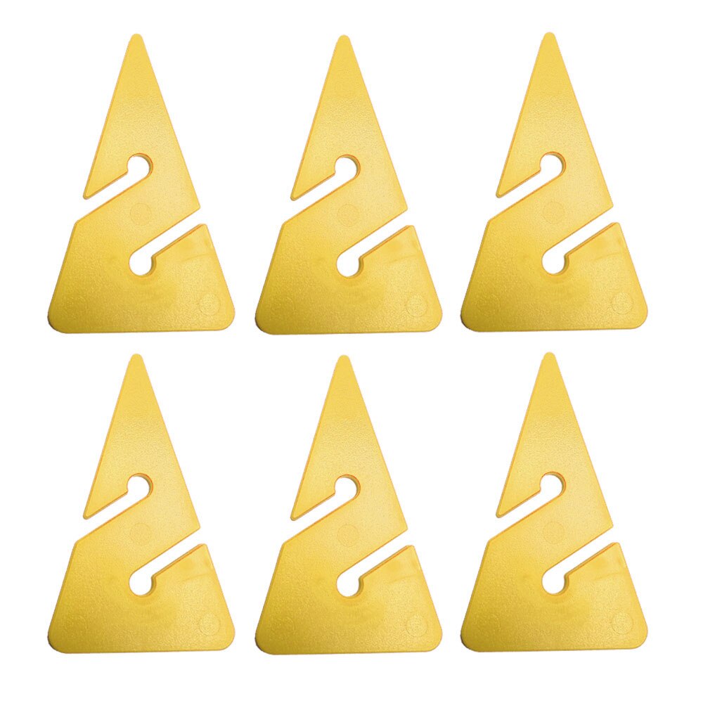 Scuba Dive Wreck Cave Dive Line Arrow Markers ABS Triangle Shape guide rope indicator For Techincal Cave Diving Diver: 6 yellow