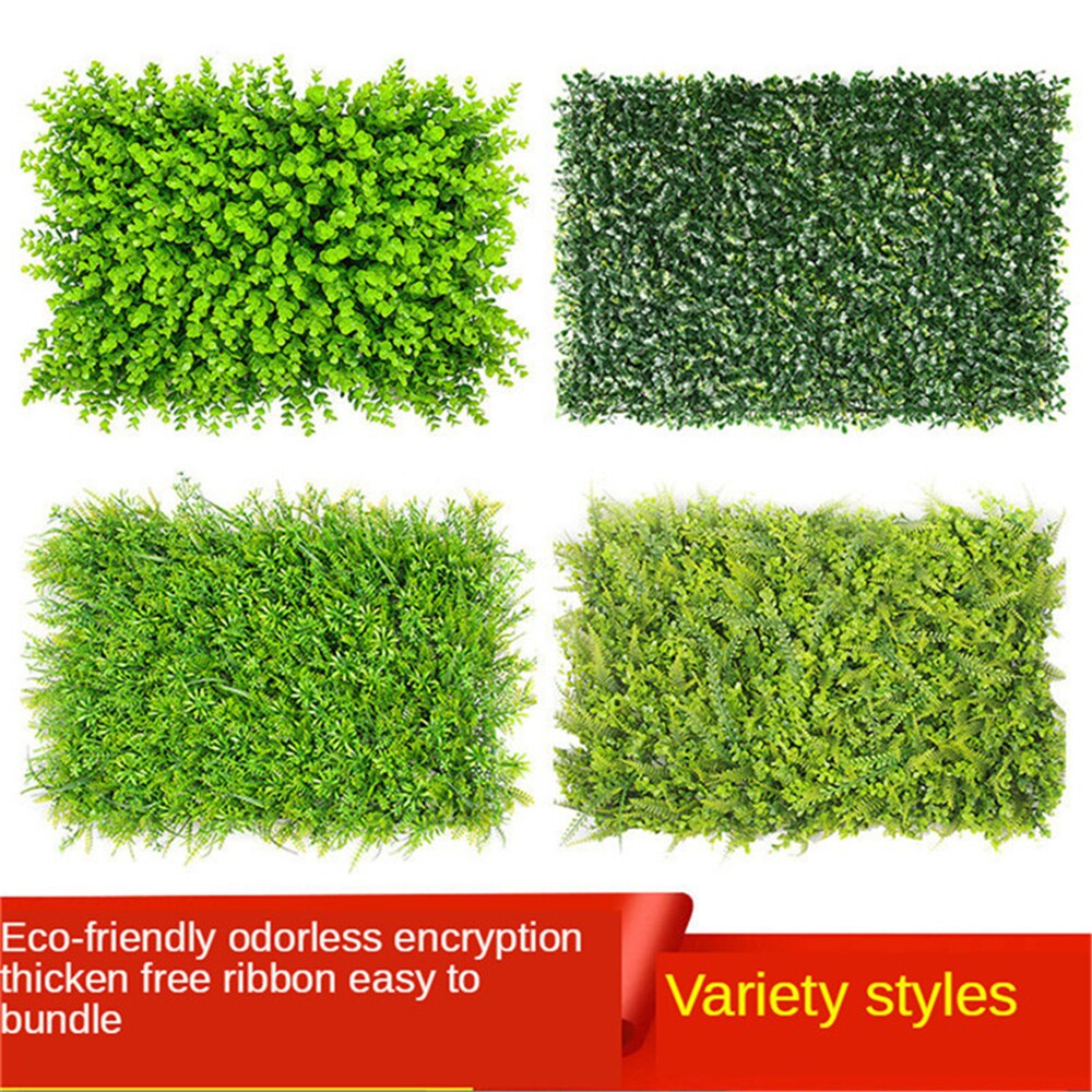 B-LIFE gazon artificiel faux gazon tapis épais synthétique gazon tapis intérieur extérieur jardin pelouse paysage décoration plantes mur