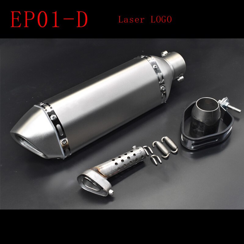 Universele voor akrapovic moto rcycle uitlaat escape moto met db killer Uitlaat Systemen voor honda benelli msx125 nmax EP01