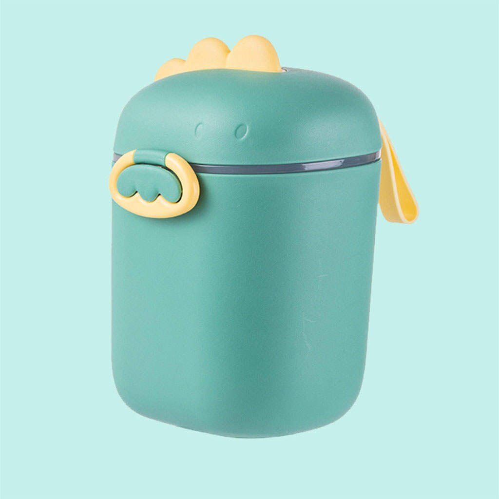 Baby Formula Dispenser with Scale Containers Milk Powder Dispenser for Baby: Big Green