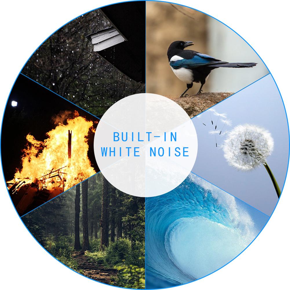 Baby Sleep Sound Machine White Noise Machine Baby Sleeping Monitors For Household Baby Sleeping Relaxation 10*10*5cm