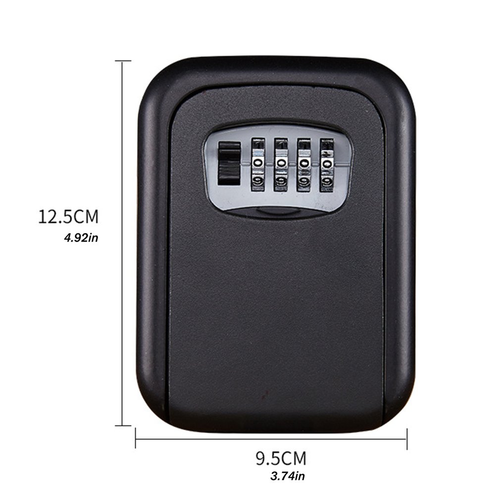 Alloy Code Lock Key Box Keysafe Password Security Code Lock Travel Security Padlock Key Storage Password Boxes