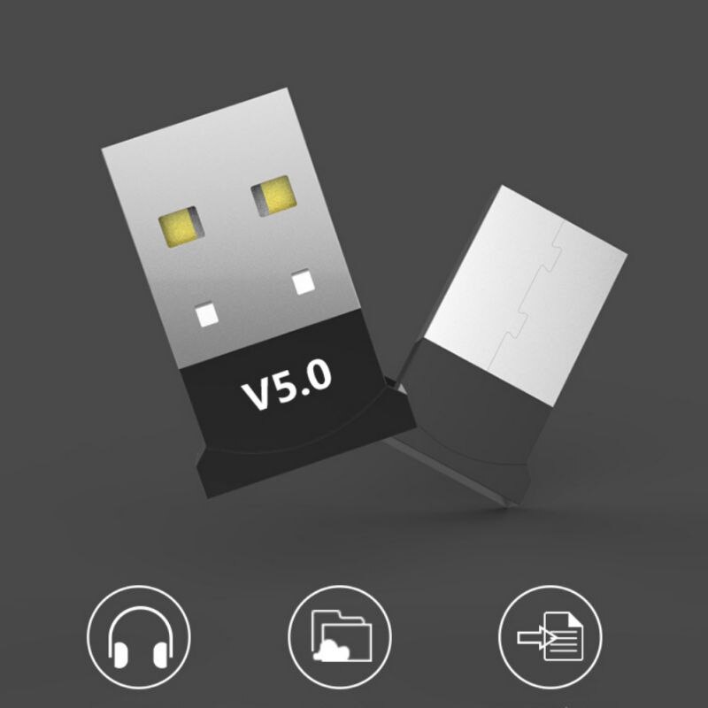 USB Bluetooth 5,0 Adapter Empfänger Wireless Mini USB Bluetooth Dongle empfänger Laptop Maus Tastatur Zubehör
