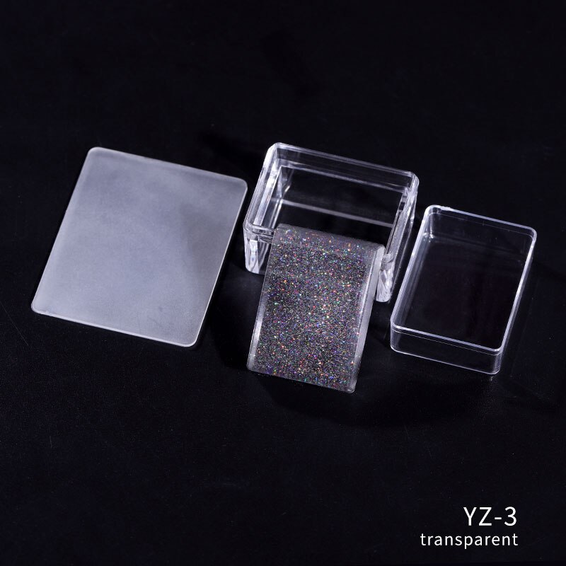 Siliconen Stamper Grote Stemple Doen Paznokci Voor Decoratie Mode Stempel Voor Nagels Diy Stamping Nail Art: gj0397-03