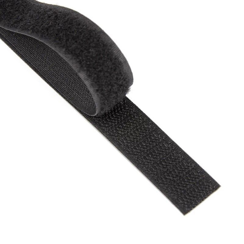 12M Pair Hook and Loop fastener Tape No Glue the hooks Hooks adhesive Sewing-on strips Magic tape DIY Clothing shoe hook loop