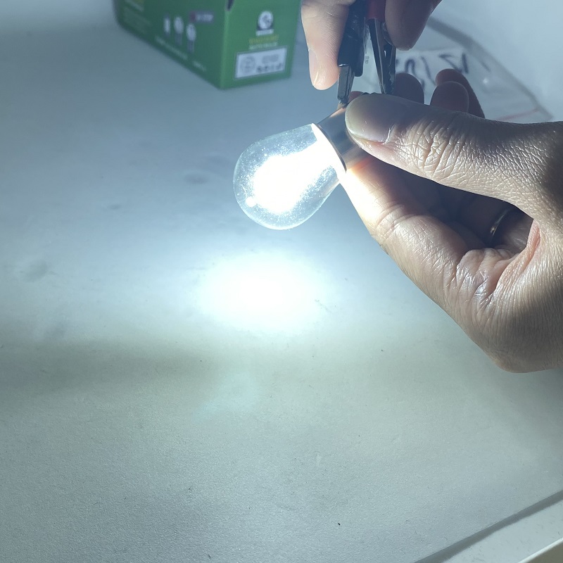 1 Uds BA15S P21W 1156 bombilla Led 1157 BAY15D P21/5W R5W R10W luces de freno de coche 18SMD 3030 Chips DRL lámpara de señal de giro súper brillante: Azul / 1157 BAY15D P21/5W