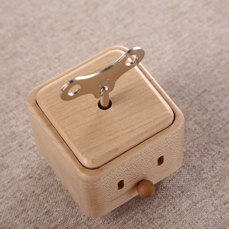 Carillon carino in legno fatto a mano Sinzyo Jun regalo unico per compleanno/natale/san valentino/anniversario per bambini