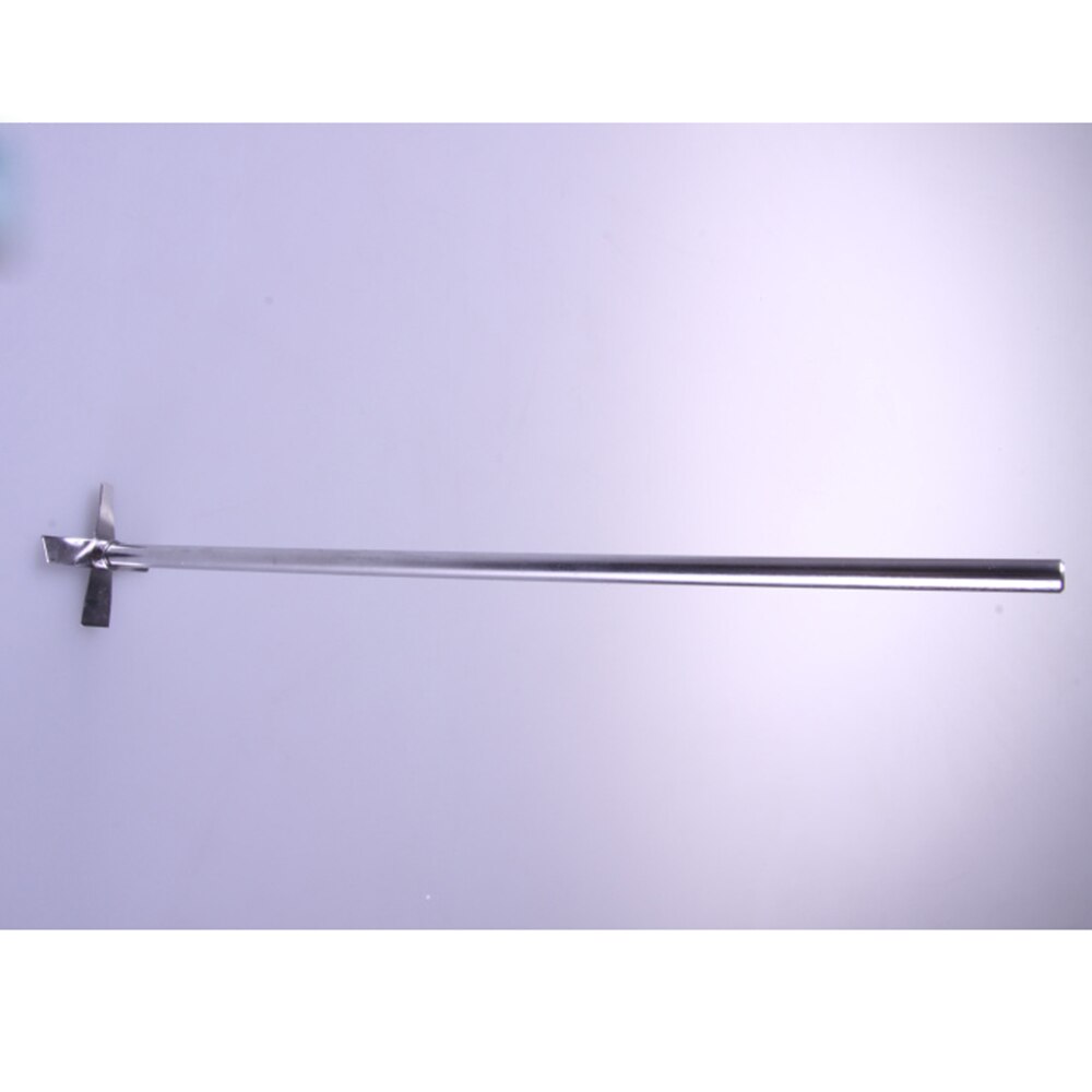 Lab Stainless Steel Cross Shaped Four Leaf Agitator Blade for Stirrer Lab Supplies length 300mm