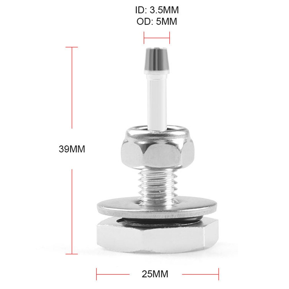 25 x 39mm auton turboahdin silikonitehosteletku nippa turbo alipaine tyhjiömittari sovitus hopea pakosarja