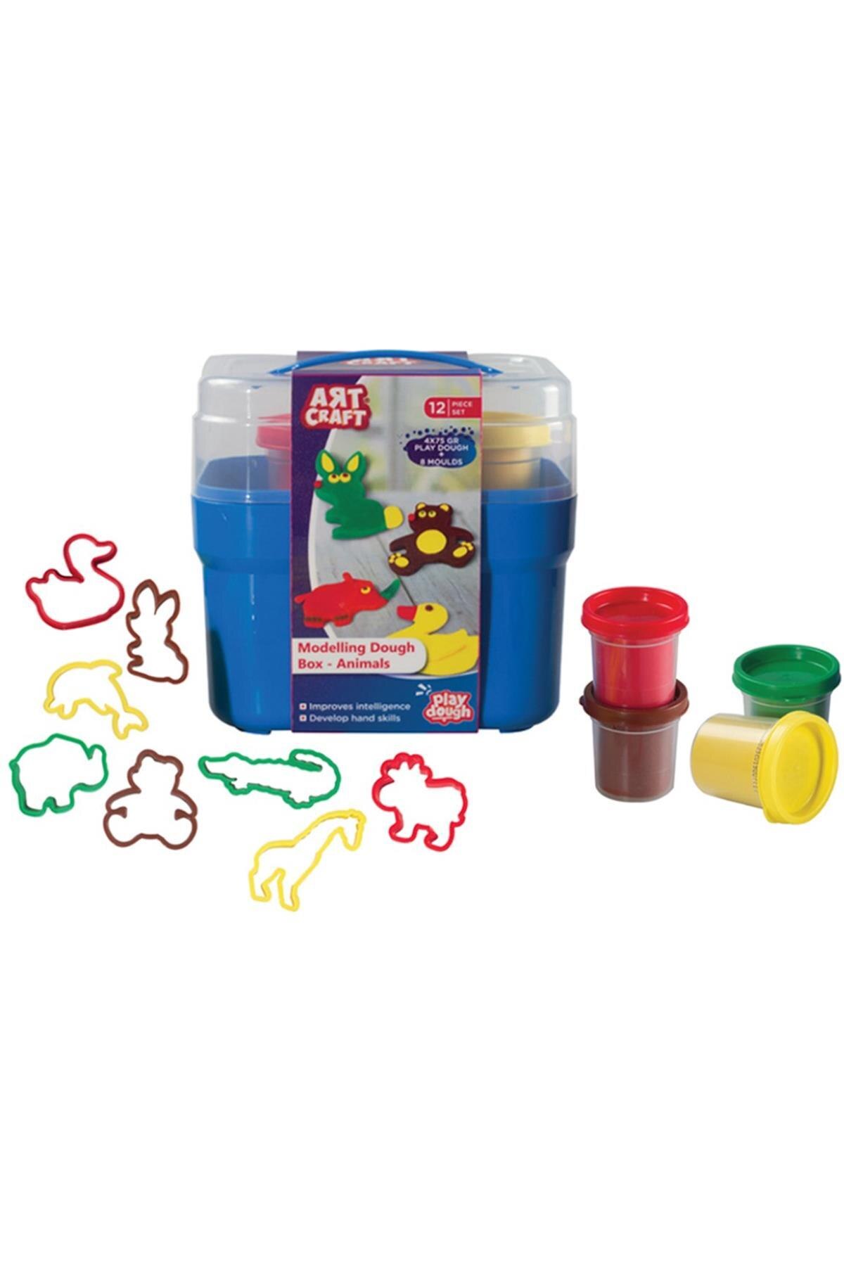 03493 Spelen Deeg Winkelwagen Dieren