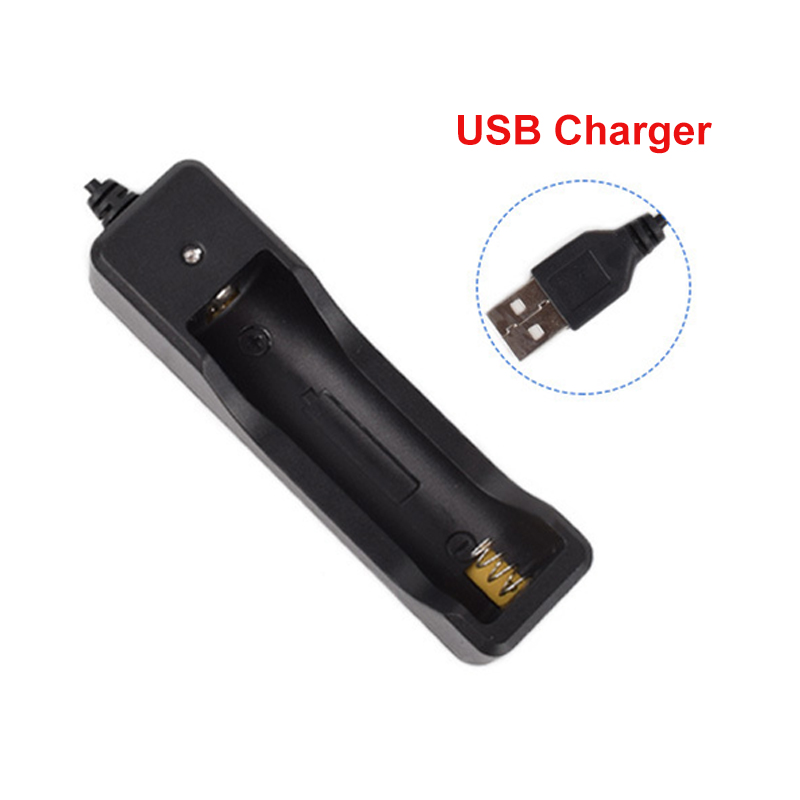 Universele USB lader adapter 3.7V 500mAh 18650 Oplaadbare Batterij USB Lader Voor 18650 Li-Ion