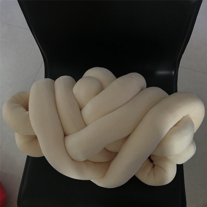 1kg 5-6cm diameter tykt super tykt tykt garn håndstrik hæklet blødt stort bomulds-diy-arm strikkegarn til babyseng flæse: Mælke gul