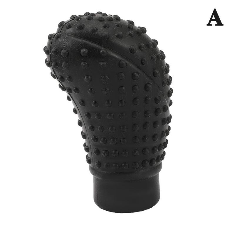 Universal Handrem Cover Anti-Slip Siliconen Gear Manual Dust Hendel Transmissie Knop Lever Hendel Automatische Auto S Z7E2: A