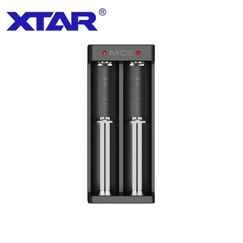 XTAR Battery Chargers MC2 MC2plus Charging For 10400-26650 Rechargeable Li-ion Batteries 18650 Battery Charger: MC2