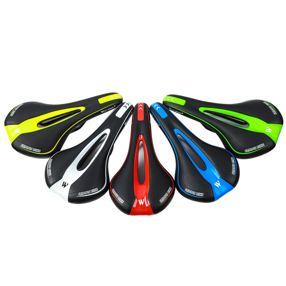WEST BIKING Bicycle Seat Saddle MTB Road Bike Saddles Mountain Bike Racing Saddle PU Breathable Soft Seat Cushion