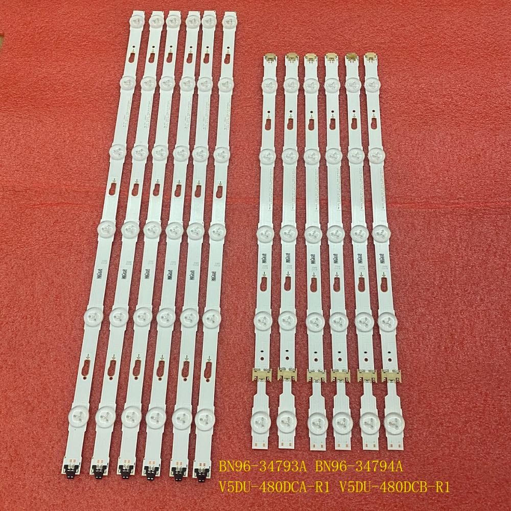 Tira de LED para Samsung UE48JU6400K UE48JU6500K UN48JU6100 UE48JU7000 UE48JU7090 UE48JU7080 UN48JU6020 UE48JU6470 UE48JU6415