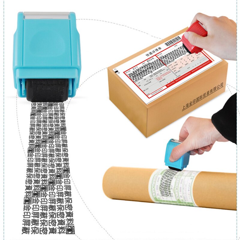 Rolling Privacy Information Guard Stamp Confidential Seal Stamp ND998