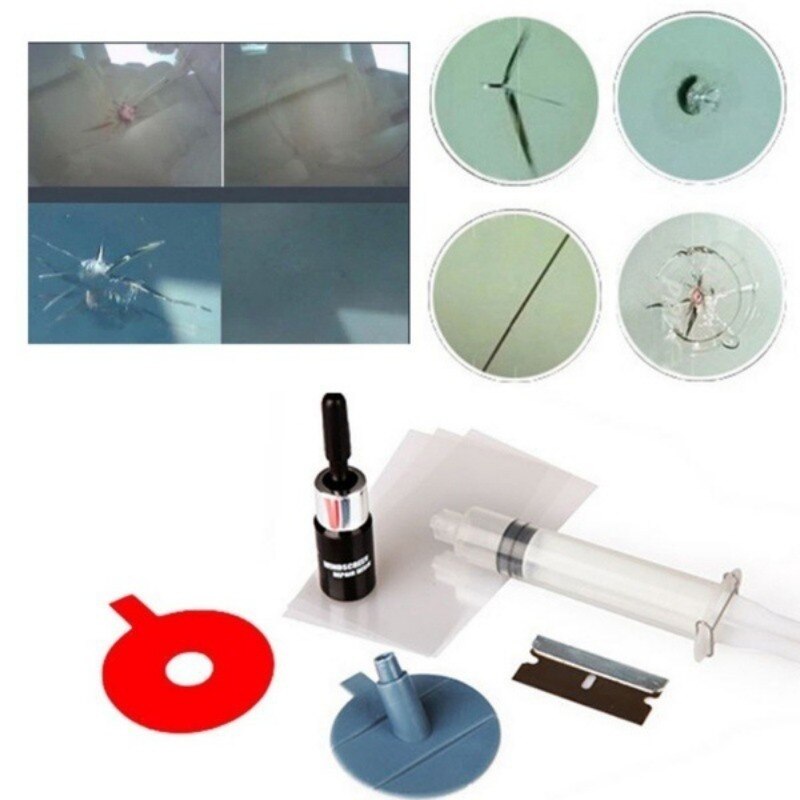 Autoruit Reparatie Gereedschap Voorruit Reparatie Kits Window Screen Polijsten Auto-styling Voorruit Glas Kras Crack Herstellen