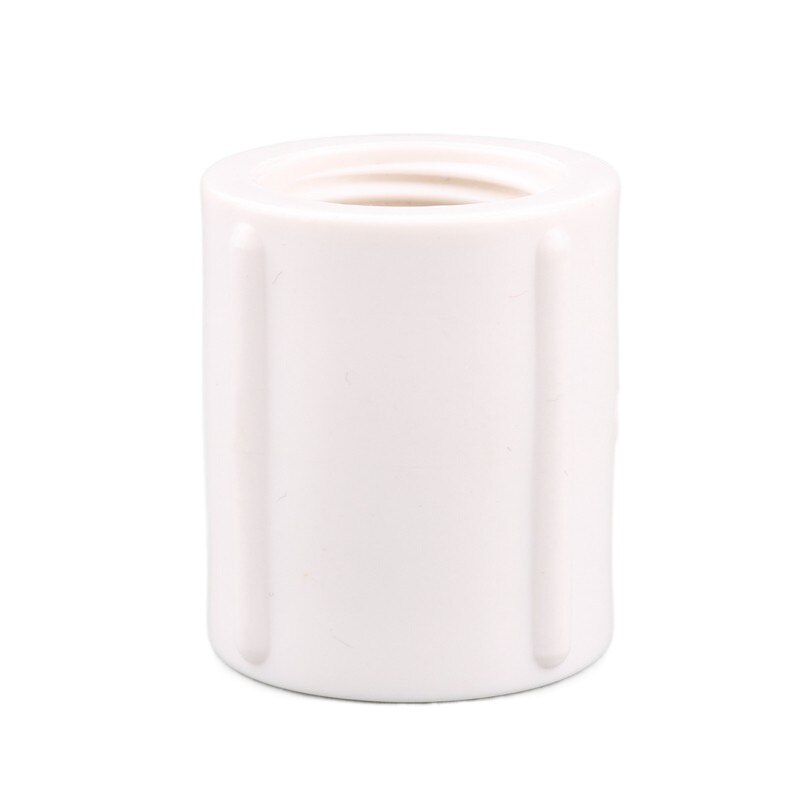 1pc PVC Female Thread Connector Straight Elbow 3-Way Full Thread Connector For Garden Irrigation Pipe Adapter Aquarium Fittings: 1 inch / Straight