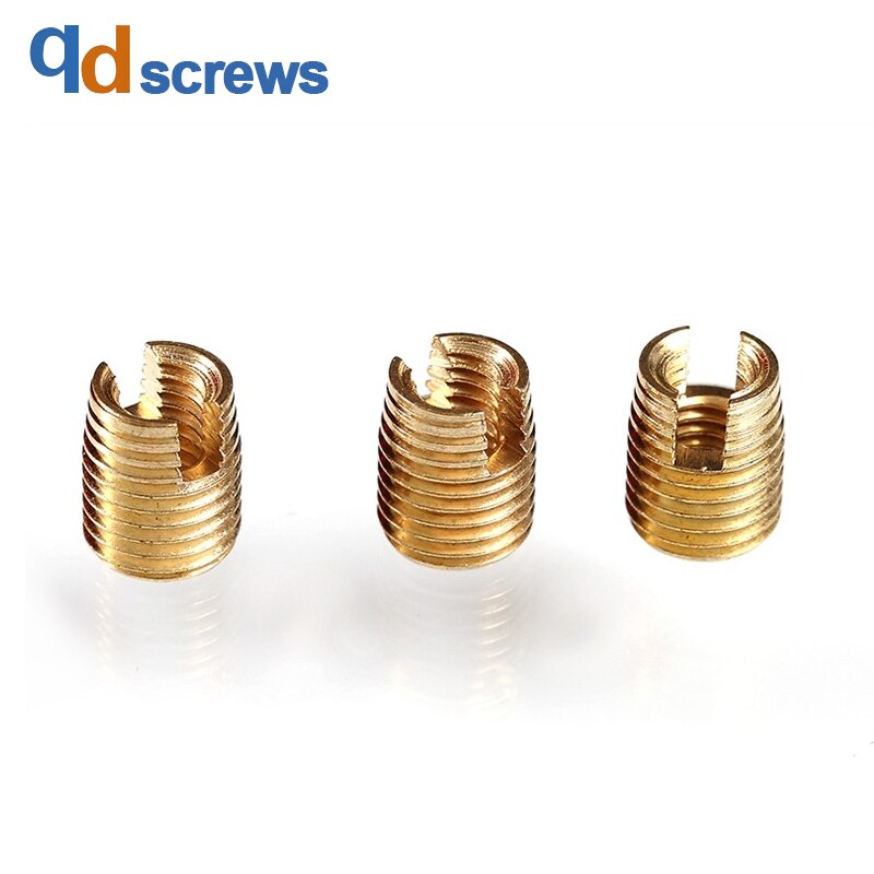 Manchon de vis auto-fin 302 M2M2.5M3M4M5M6M8 ensat | inserts auto-perforants, fendus, manchon de vis