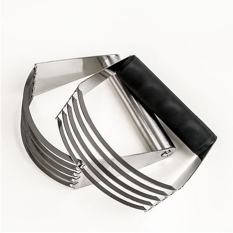 Stainless Steel Kitchen Craft Pastry Dough Cutter Blender Mixer Whisk Baking Handheld Whisk Kitchen Tool