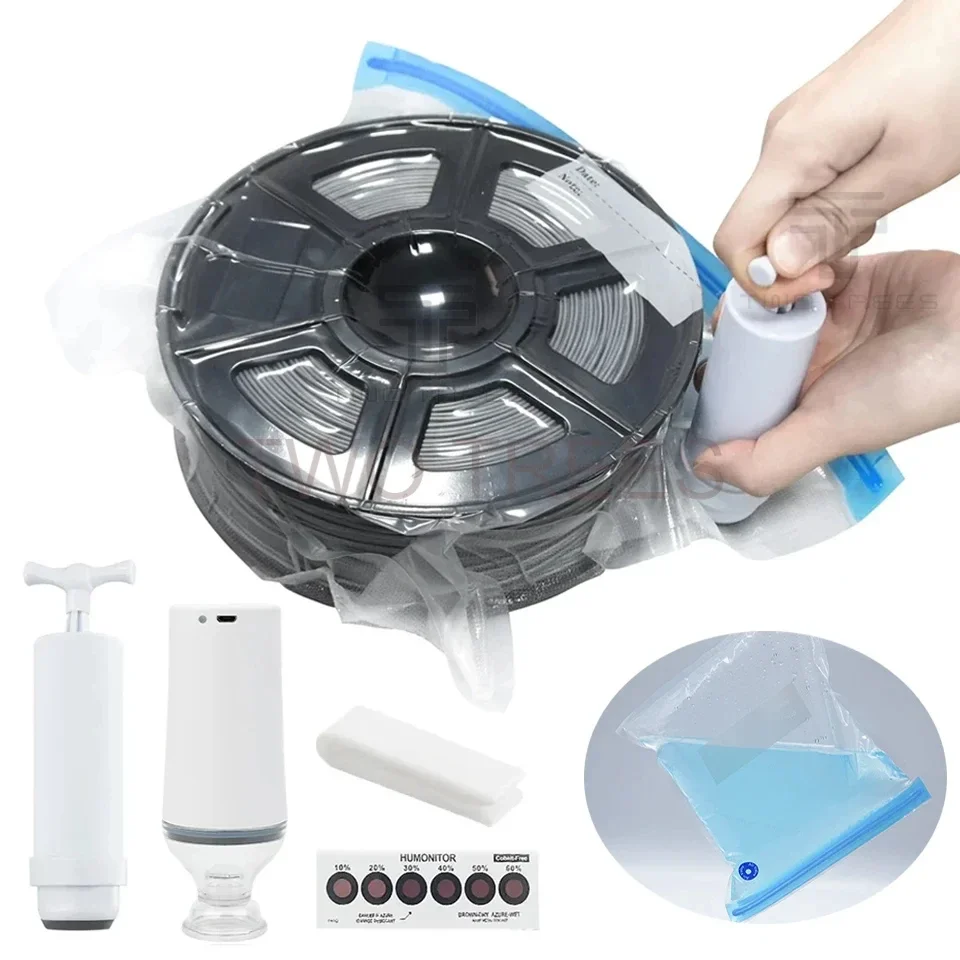 Sac sous vide imprimé 3D, sèche-filament PLA ABS TPU PETG, sac de rangement de Filament, sécurité, résistant à l'humidité, accessoires d'impression 3D