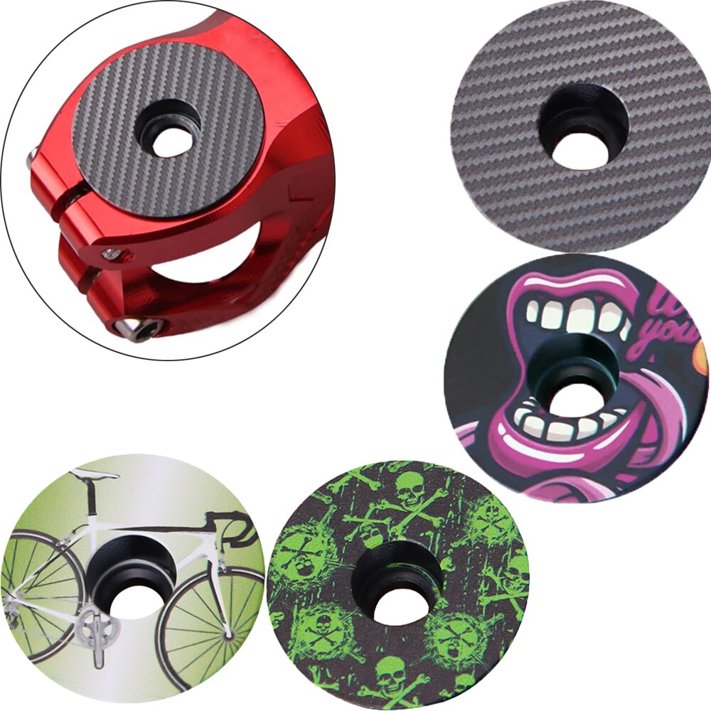 Fietskom afdekking draadloze vorkbuis headset dop fiets stuurpen top dop fiets stuurpen accessoires
