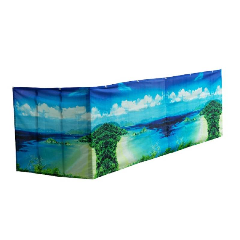 Balcony Privacy Screen Fence Cover Courtyard Patio Garden Wind Sunshade Net Awning for Home Outdoor Swimming Pool 0.9x5m