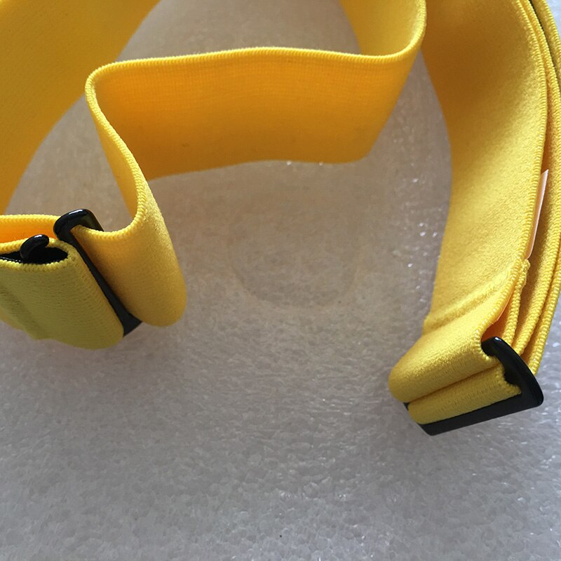 Yellow Elastic Chest Belt Strap Band for Wahoo Garmin Polar Sport Running Cycling Heart Rate Monitor for Bluetooth 4 0