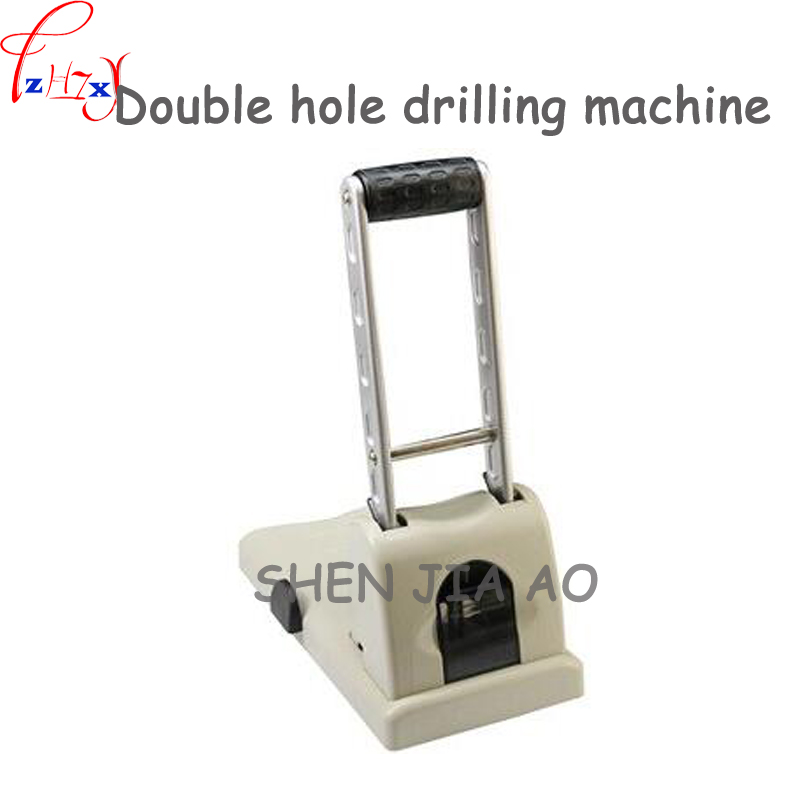 Heavy duty manual drilling machine Double hole drilling machine thick layer drilling machine 1pc