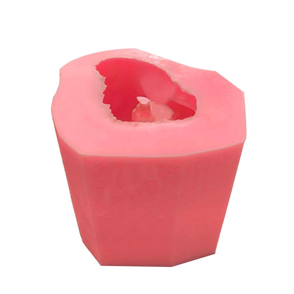 Chocolade Mallen Siliconen Snoepvorm Zelfgemaakte Cartoon Cake Mould Siliconen Mallen Lippen Vorm Bakken Tool voor Party (Roze