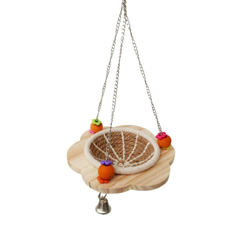 Image result for Birdhouse for Parrot Hamster Handmade Small Animal... - Vicedeal