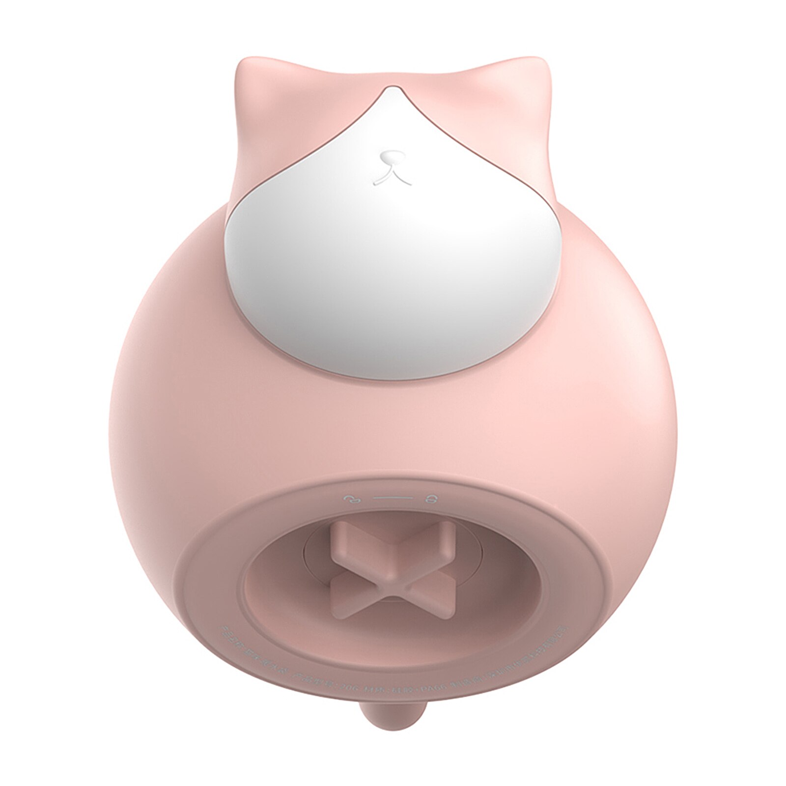 Bouteille d'eau chaude en Silicone dessin animé mignon chat refroidisseur réutilisable chauffage glace refroidissement Muscle blessure Portable chauffe-mains: pink